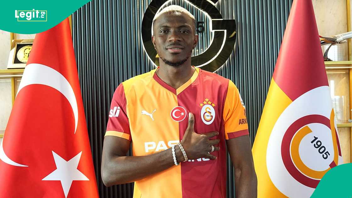 Victor Osimhen, Galatasaray, Florya Oktay Metin facilities, Istanbul, Turkiye Victor Osimhen, Galatasaray, Florya Oktay Metin facilities, Istanbul, Turkiye