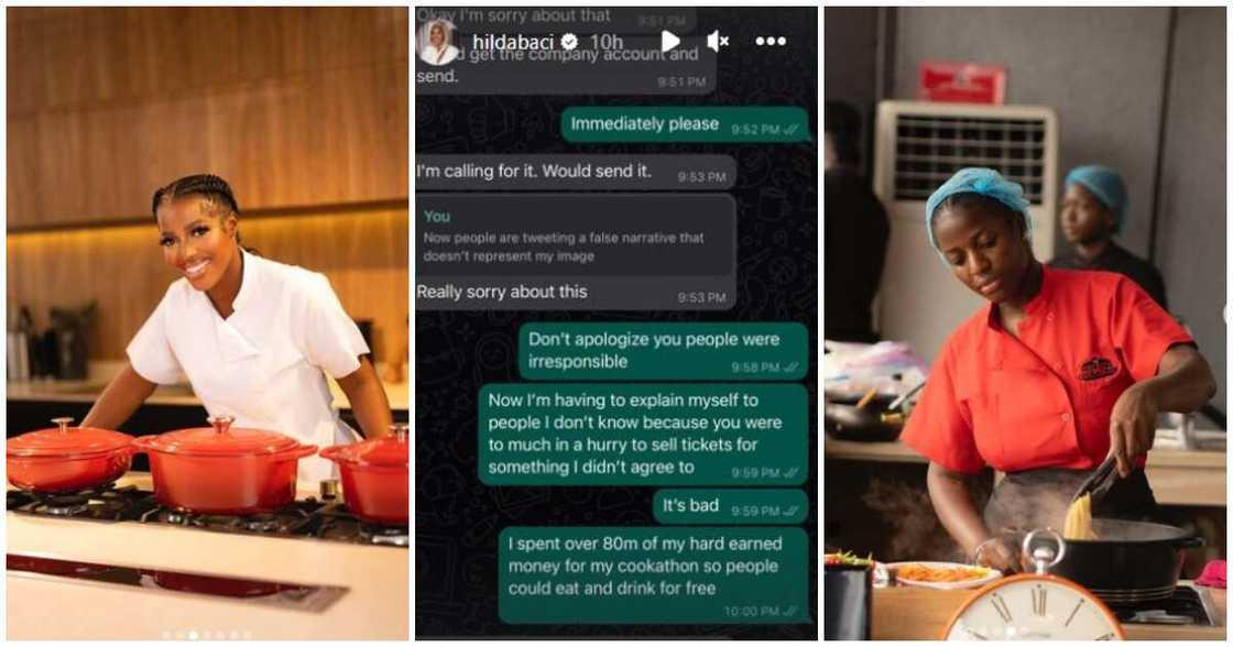 Hilda Baci, 100 hours cookathon, N80 million Hilda Baci, 100 hours cookathon, N80 million
