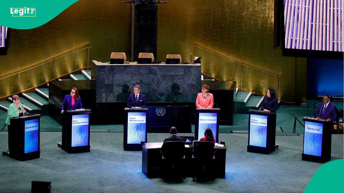 UN Assembly hall stands hushed as diplomats debate artificial intelligence and global governance. UN Assembly hall stands hushed as diplomats debate artificial intelligence and global governance.