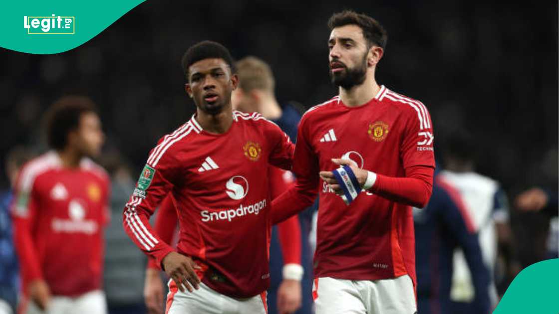 Manchester United, Amad Diallo, Bruno Fernandes Manchester United, Amad Diallo, Bruno Fernandes