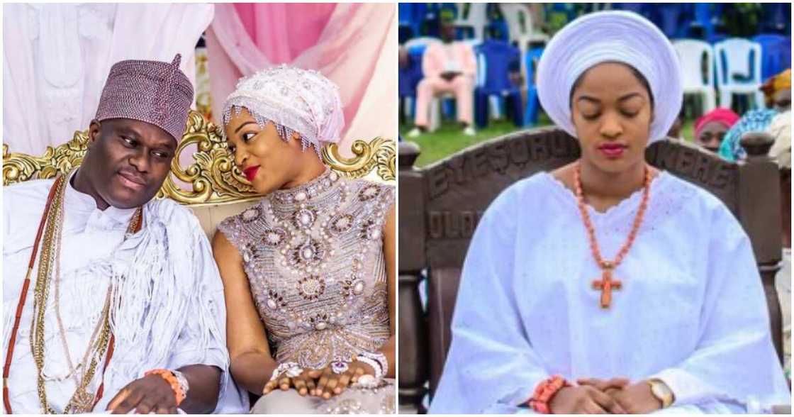 Ooni of Ife and his queen Ooni of Ife and his queen
