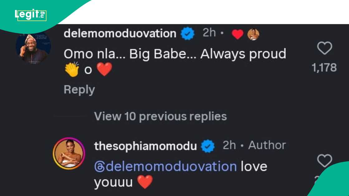Dele Momodu praises niece Sophia Momodu after Doha summit appearance amid custody battle with Davido over daughter Imade, fans react to heartwarming exchange Dele Momodu praises niece Sophia Momodu after Doha summit appearance amid custody battle with Davido over daughter Imade, fans react to heartwarming exchange