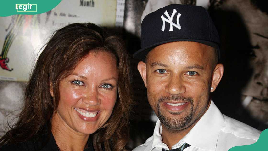 Vanessa Williams and her brother Chris Williams at the TBG Theater