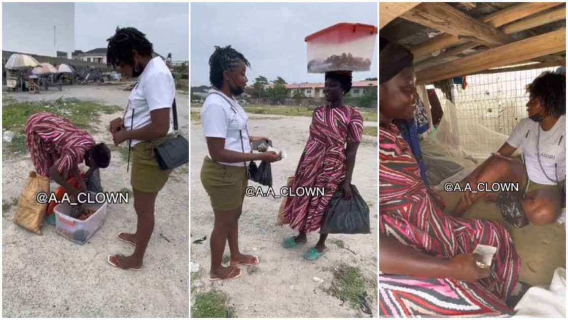 Puff puff seller gets rewarded for kindness Puff puff seller gets rewarded for kindness