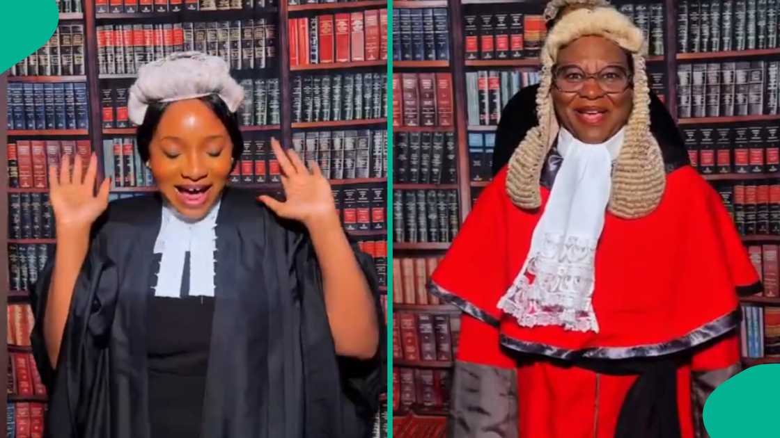 Lady joins her grandmother in becoming a lawyer. Lady joins her grandmother in becoming a lawyer.