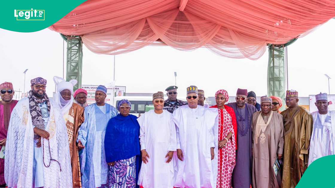 Shettima hails Gov. Uba Sani for turning Kaduna into one party state. Shettima hails Gov. Uba Sani for turning Kaduna into one party state.