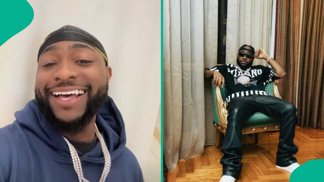 Davido shares reason he knows getting old. Davido shares reason he knows getting old.