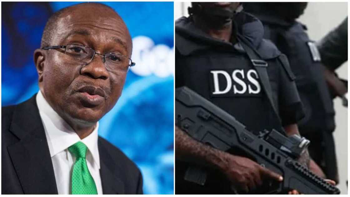 Godwin Emefiele/DSS/CBN/President Bola Tinubu/APC Godwin Emefiele/DSS/CBN/President Bola Tinubu/APC