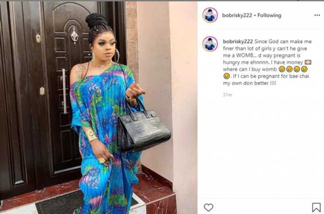 I want God to give me a Womb – Bobrisky I want God to give me a Womb – Bobrisky