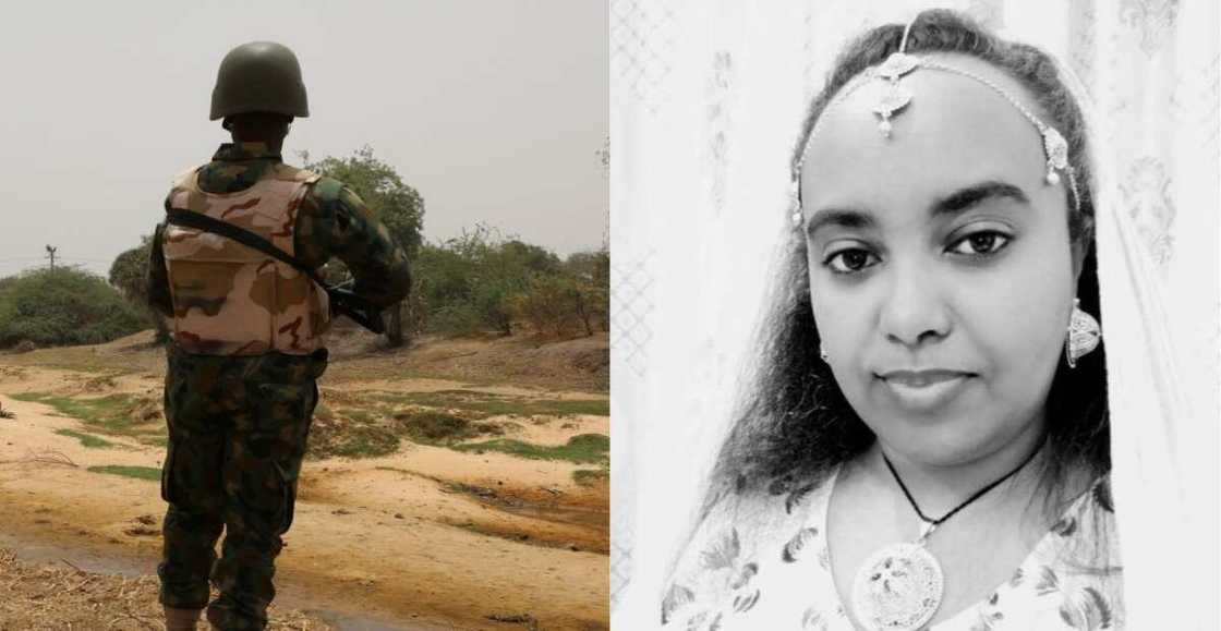Nigerian soldier kills Alem Muluseta Nigerian soldier kills Alem Muluseta
