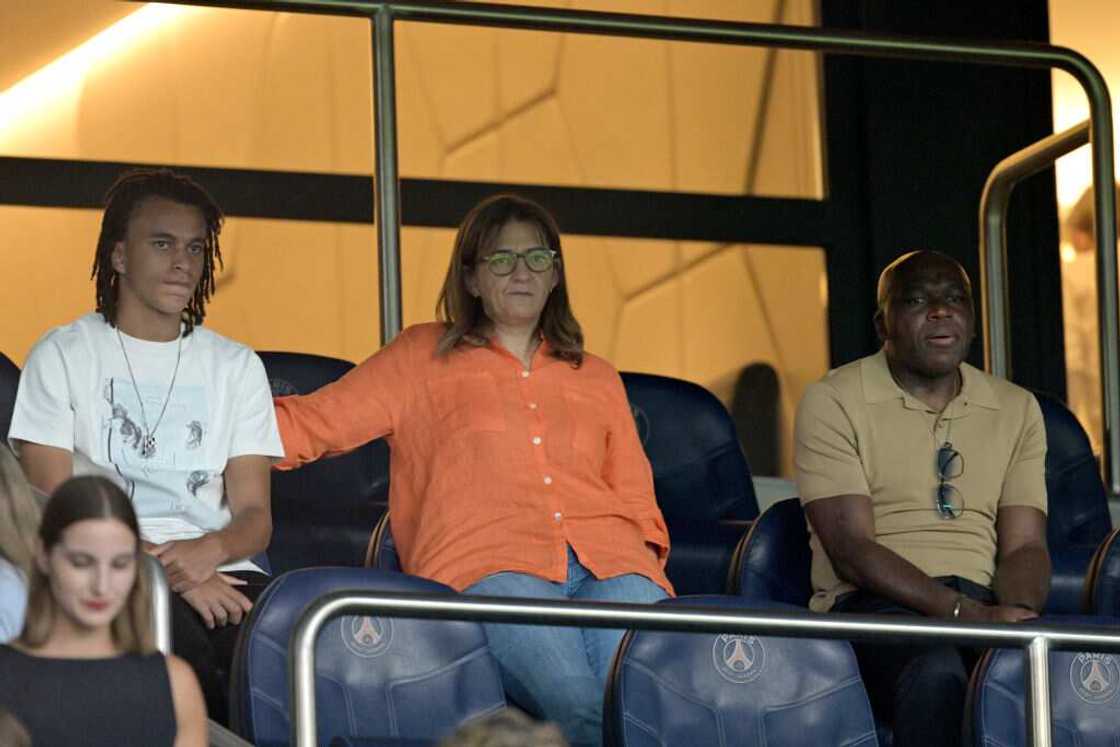 ethan mbappé, fayza lamari et wilfried mbappé ethan mbappé, fayza lamari et wilfried mbappé