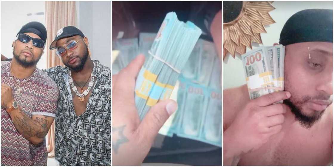 B-Red is Davido's cousin B-Red is Davido's cousin
