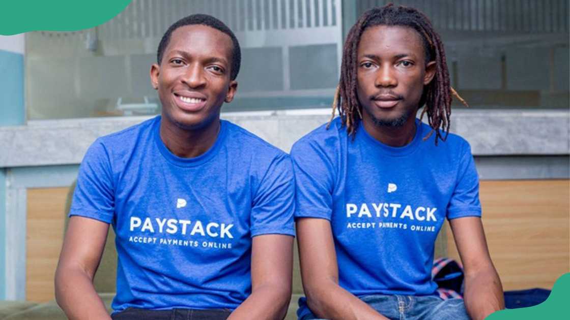 Paystack founders Shola Akinlade and Ezra Olubi.