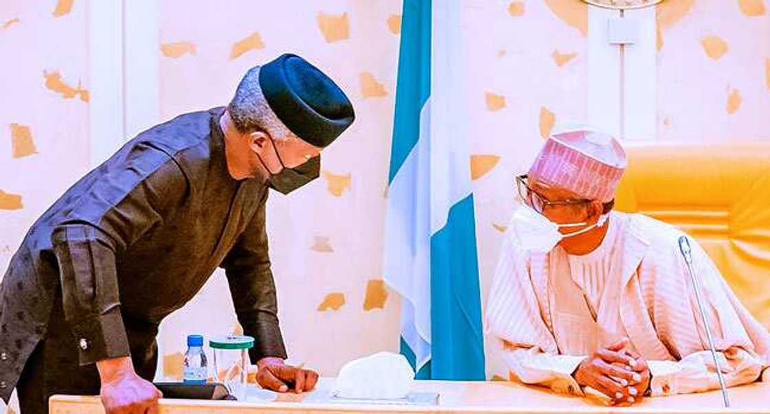 Buhari and Osinbajo Buhari and Osinbajo