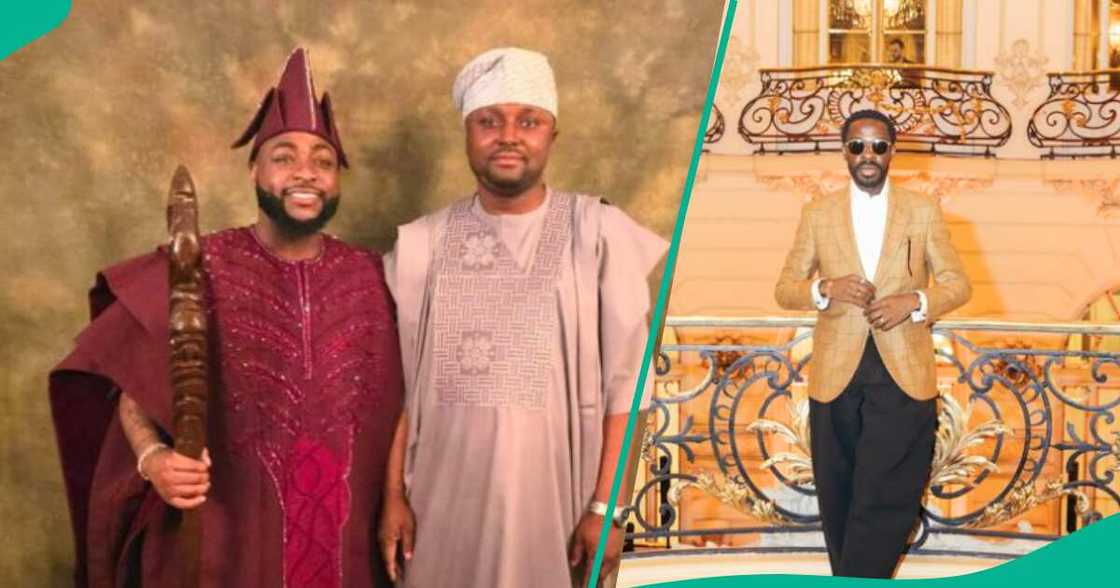 Davido, Isreal DMW, Bobo Ajudua Davido, Isreal DMW, Bobo Ajudua