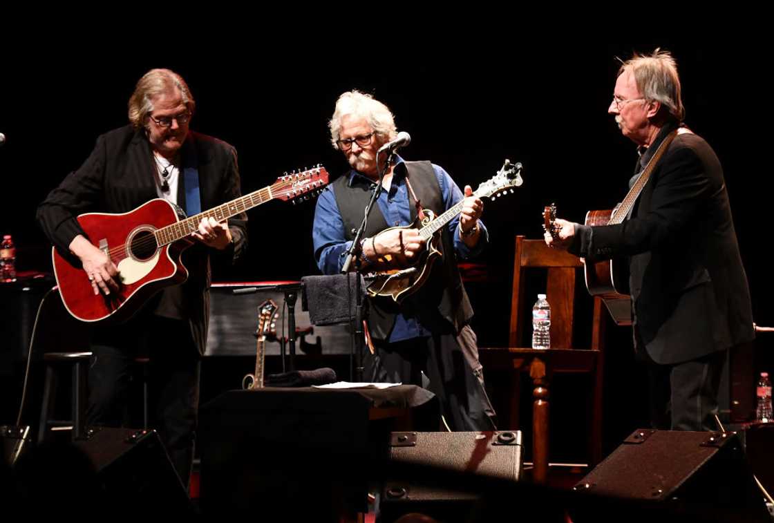 Members of The Flying Burrito Brothers perform in California Members of The Flying Burrito Brothers perform in California