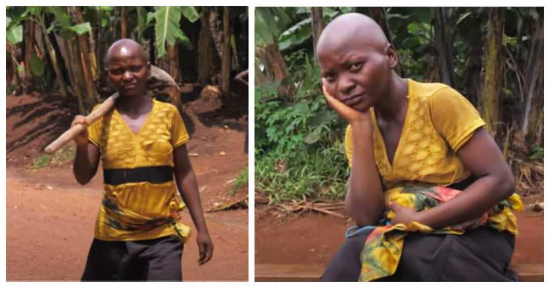 28-year-old lady says her hairs stopped growing after her late dad shaved them when she was 5 28-year-old lady says her hairs stopped growing after her late dad shaved them when she was 5