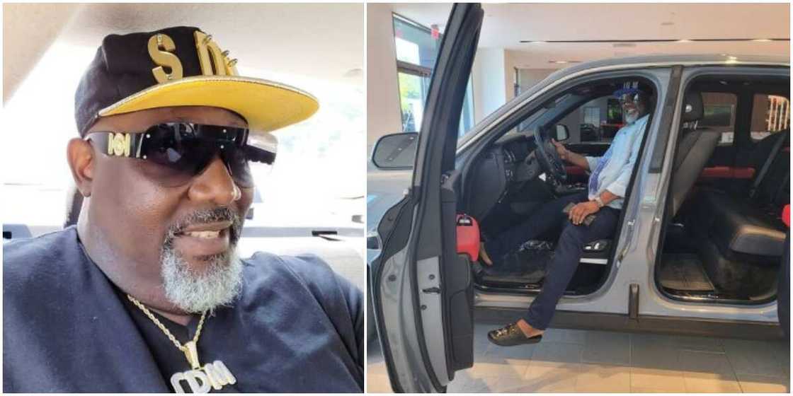 Car dealer calls out Dino Melaye.