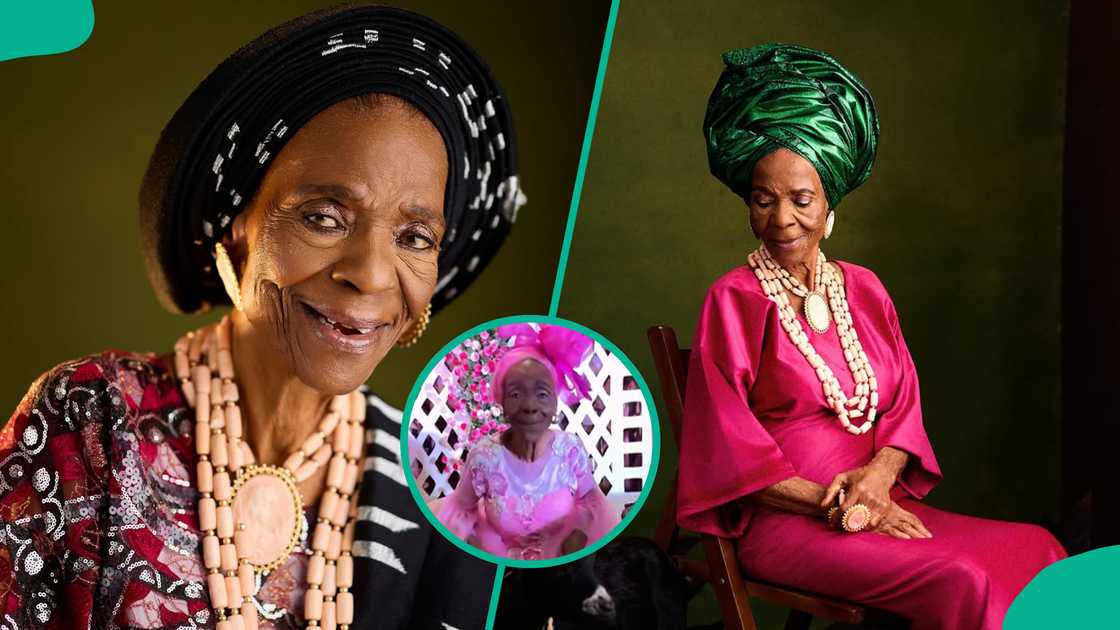 Video from Iya Osogbo's 96th birthday party emerges online. Video from Iya Osogbo's 96th birthday party emerges online.