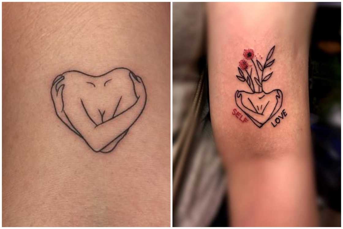 Self-love tattoo