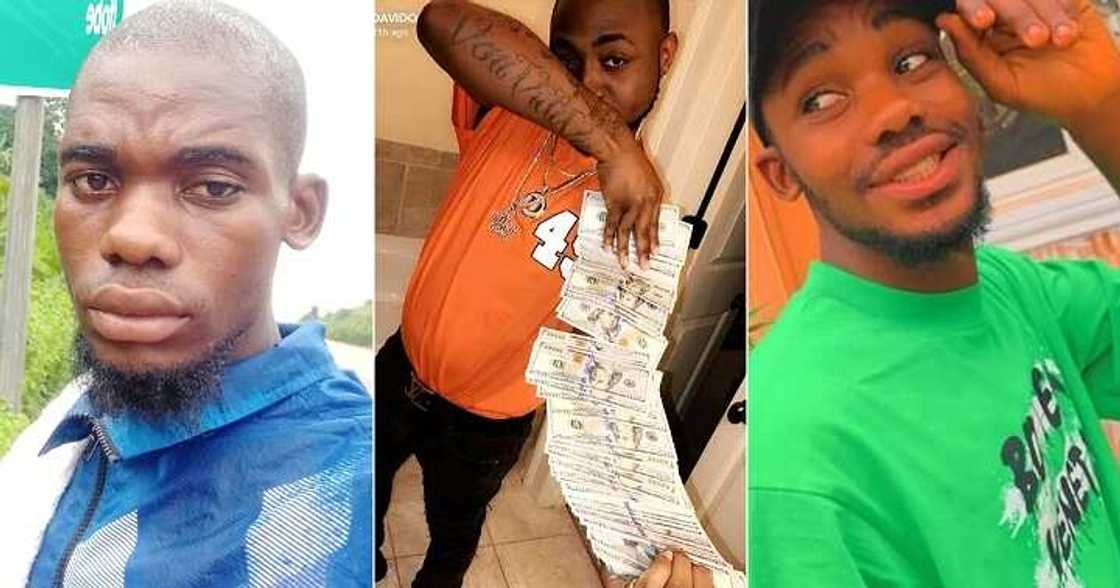 Nigerian man rejects Davido's monetary offer