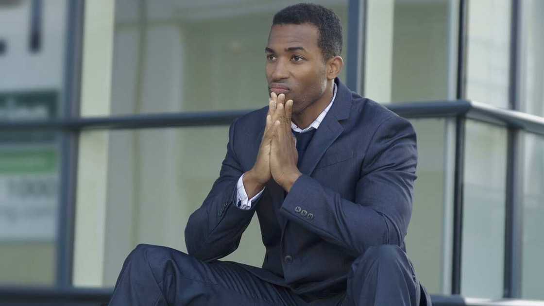 Sad businessman Sad businessman