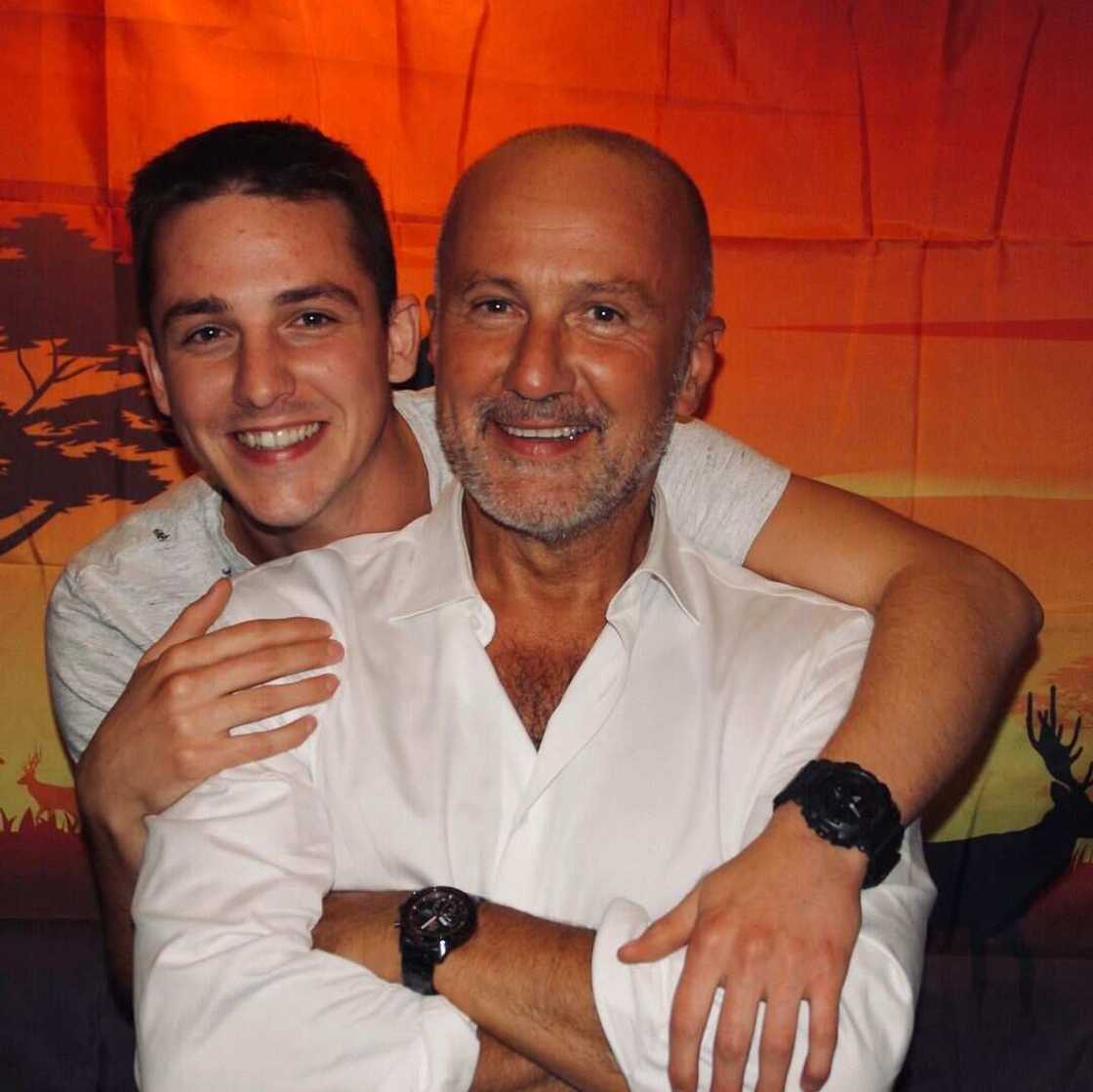 Dominique Rizet et son fils Dominique Rizet et son fils