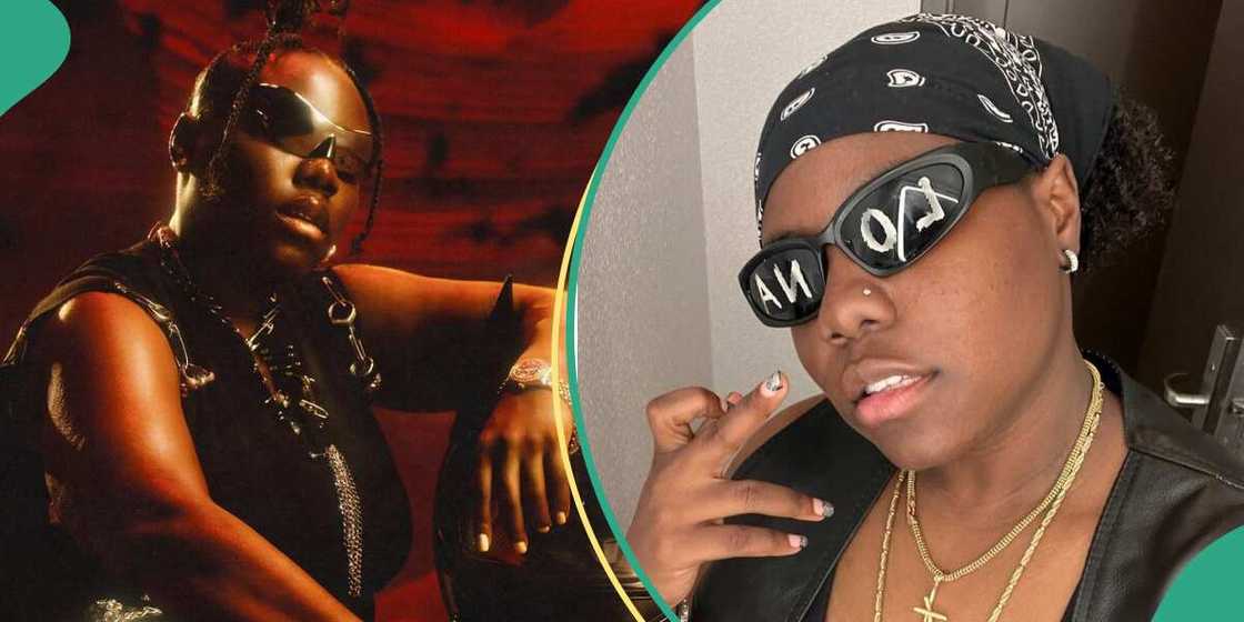 Teni boasts of blue passport after troll called her razz. Teni boasts of blue passport after troll called her razz.