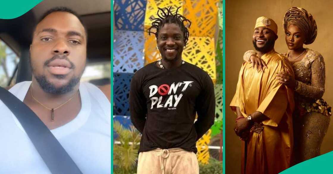 Nkechi Blessing's boyfriend sends message to Davido. Nkechi Blessing's boyfriend sends message to Davido.