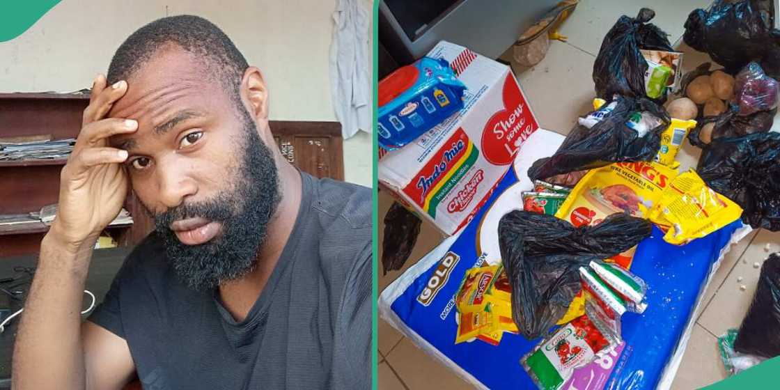 Nigerian man who gave his wife card to go for shopping. Nigerian man who gave his wife card to go for shopping.