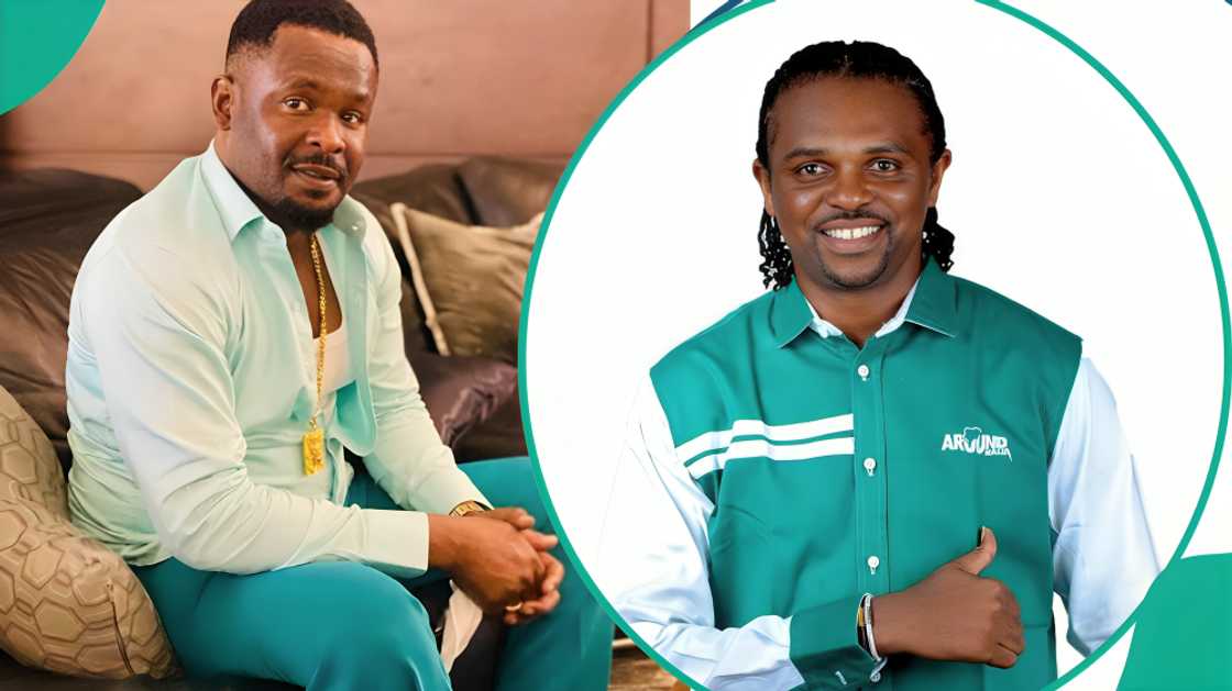 Zubby Michael and Nwankwo Kanu spark reactions with heartwarming greeting