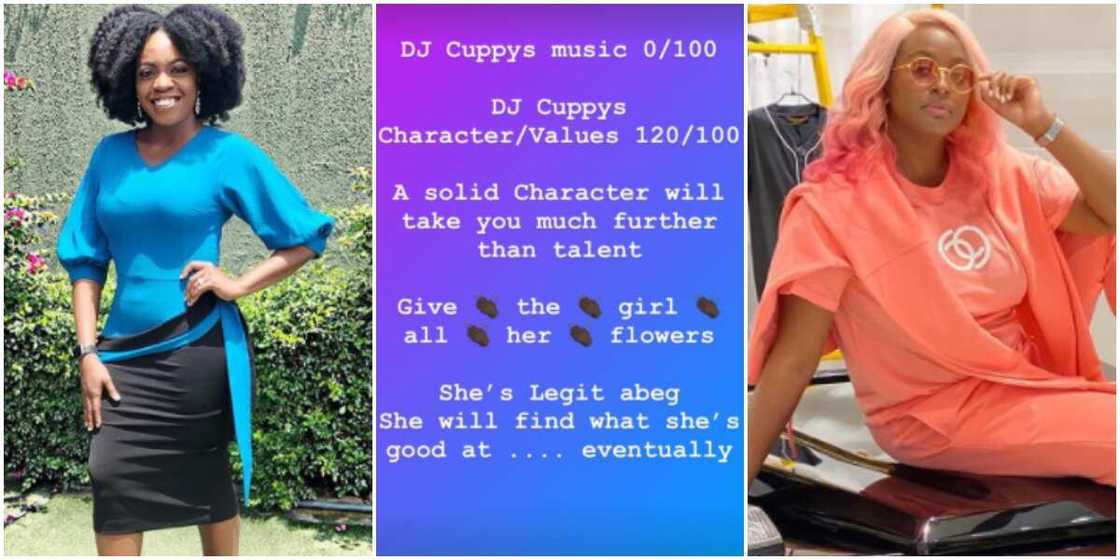 Shade Ladipo Rates DJ Cuppy's Music, Says Solid Character will Take Her further than Music Shade Ladipo Rates DJ Cuppy's Music, Says Solid Character will Take Her further than Music
