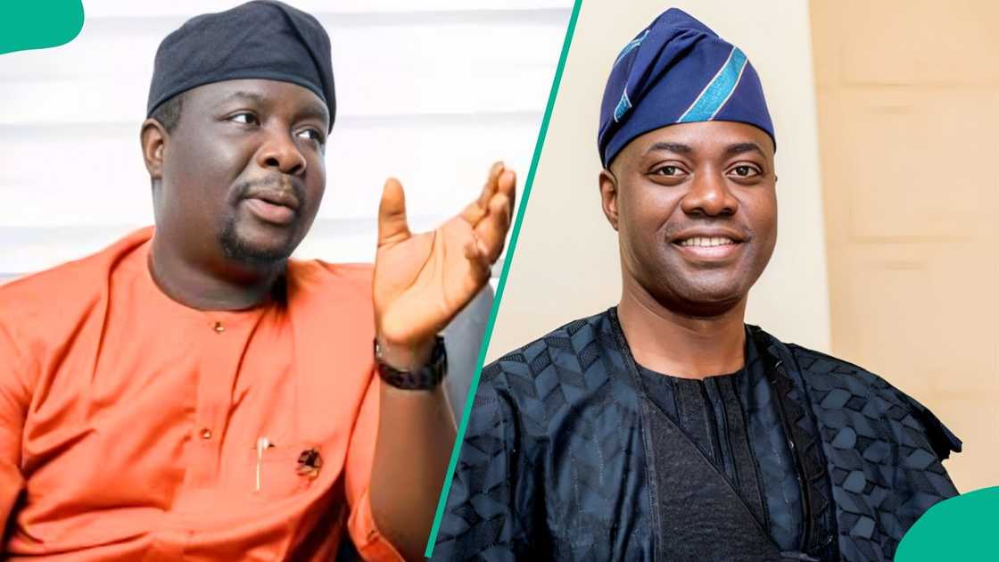 Security personnel prevent Seyi Law from shaking hands with Governor Makinde, video trends online