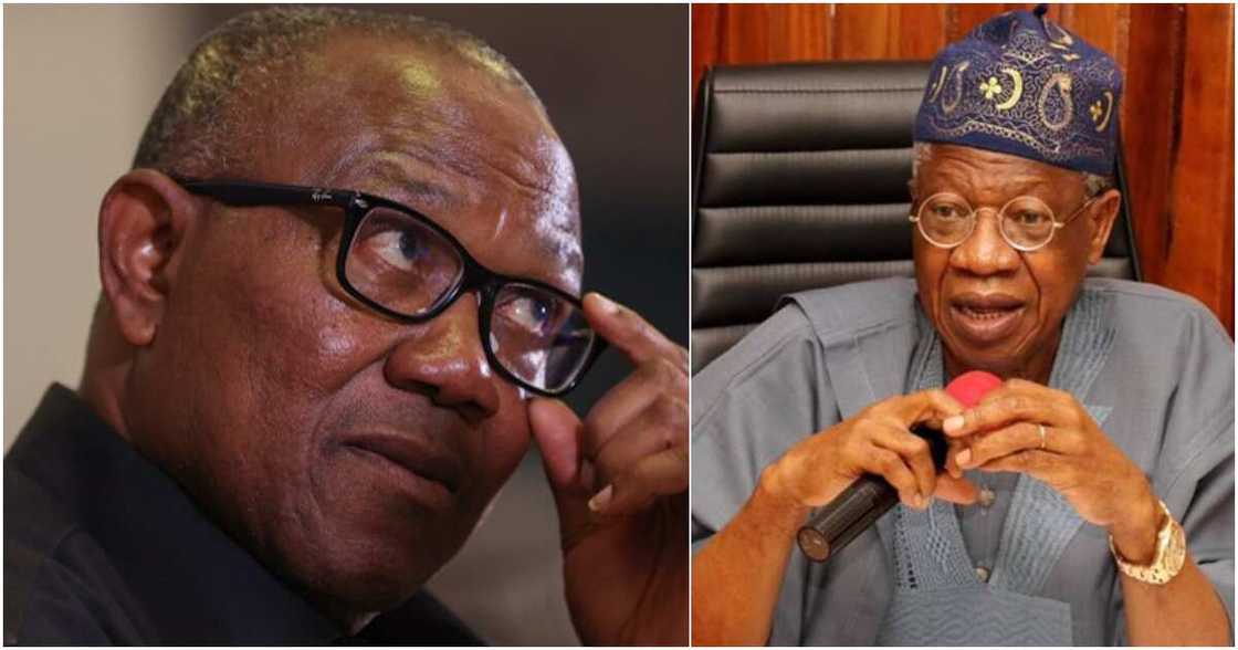 Bola Tinubu, INEC, 2023 presidnetial election, APC, Labour Party, Lai Mohammed, Peter Obi