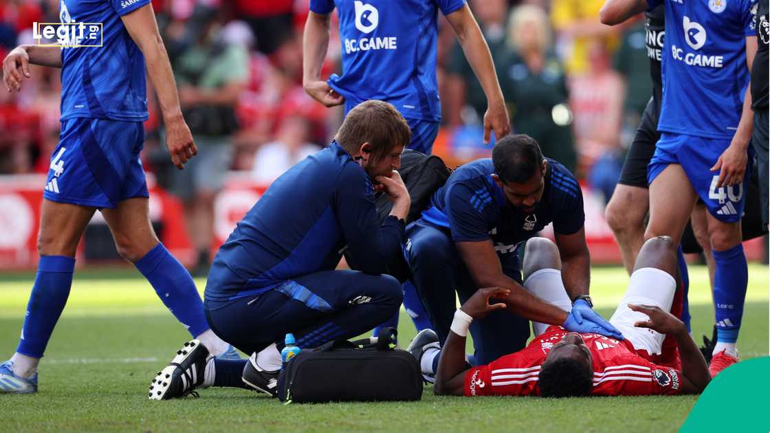 Taiwo Awoniyi, Nottingham Forest. Taiwo Awoniyi, Nottingham Forest.