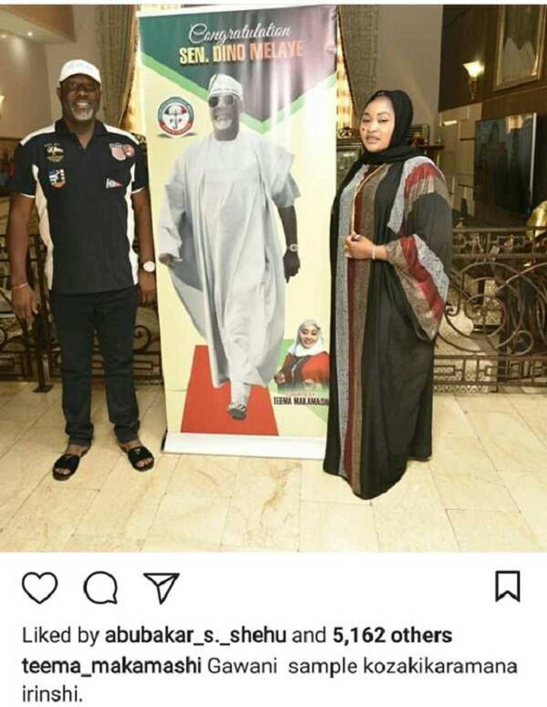 Wata sabuwa: Rikici ya barke tsakanin matan Kannywood biyu akan soyayyar Sanata Dino Melaye Wata sabuwa: Rikici ya barke tsakanin matan Kannywood biyu akan soyayyar Sanata Dino Melaye