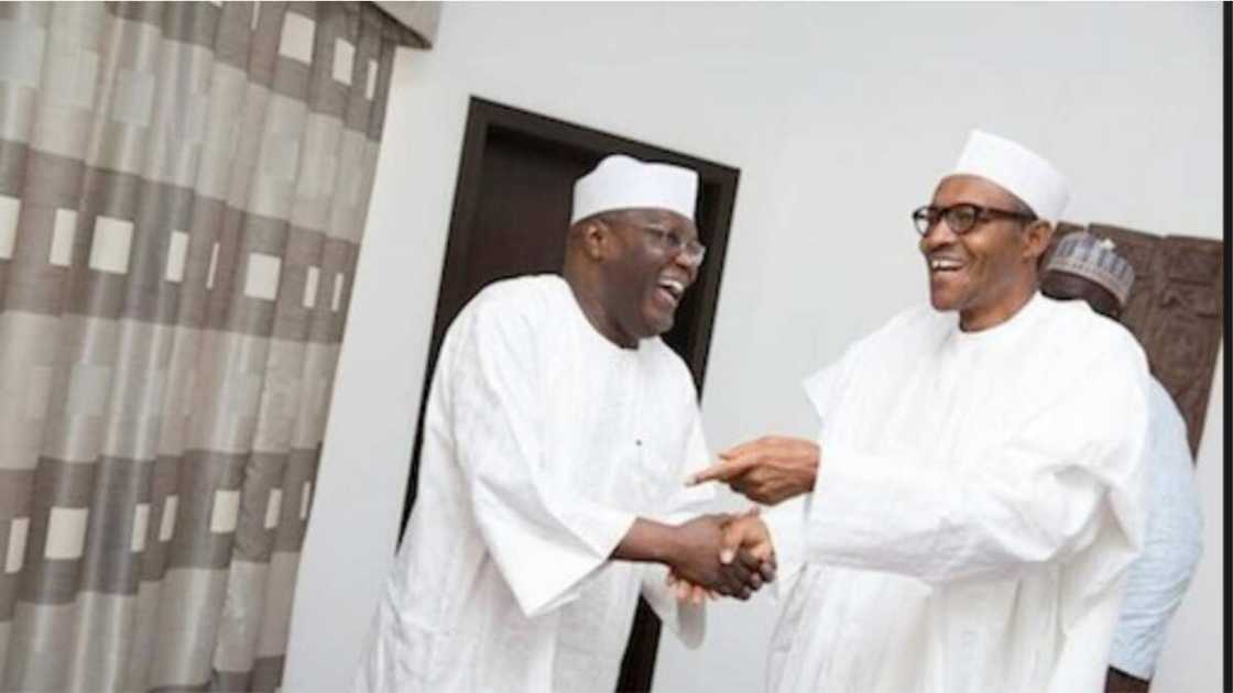 Da ana kan tsarin gaskiya a Najeriya da tuni kana kurkuku - Buhari ya caccaki Atiku Da ana kan tsarin gaskiya a Najeriya da tuni kana kurkuku - Buhari ya caccaki Atiku