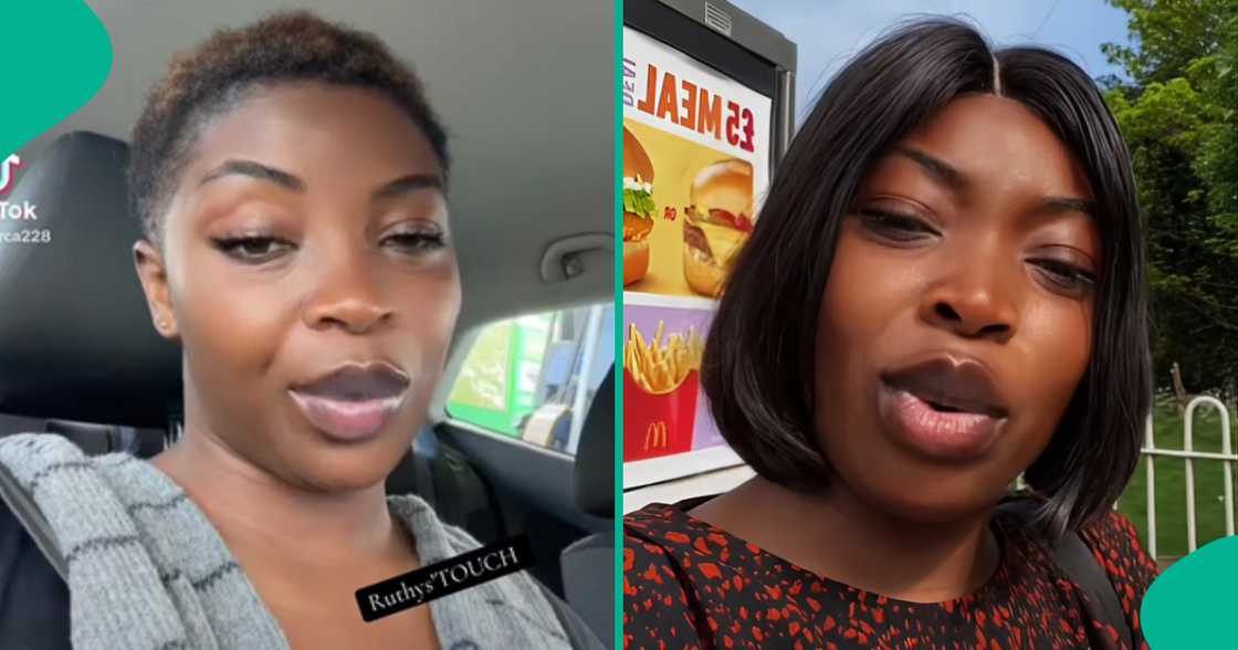 Lady laughs after finding her former SUG president who was proud but is now working as care worker in UK Lady laughs after finding her former SUG president who was proud but is now working as care worker in UK