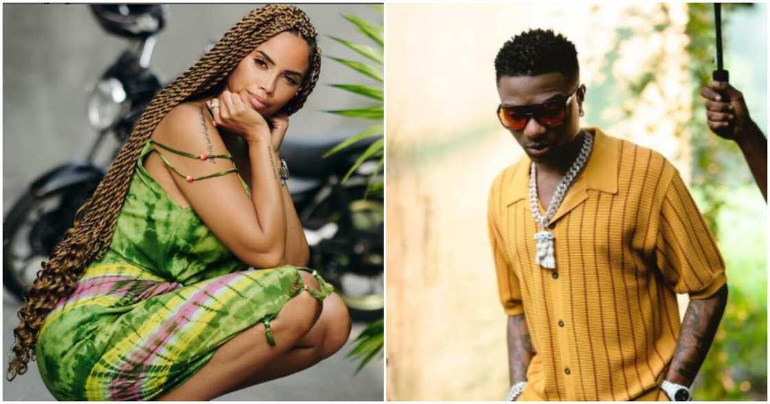 Jada P and Wizkid Jada P and Wizkid