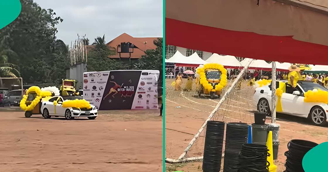 Yellow house uses keke for march past at school’s inter-house sports Yellow house uses keke for march past at school’s inter-house sports
