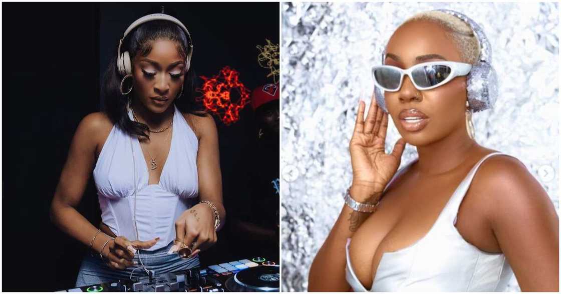 Photos of DJ Barbie and BBNaija star TolaniBaj Photos of DJ Barbie and BBNaija star TolaniBaj