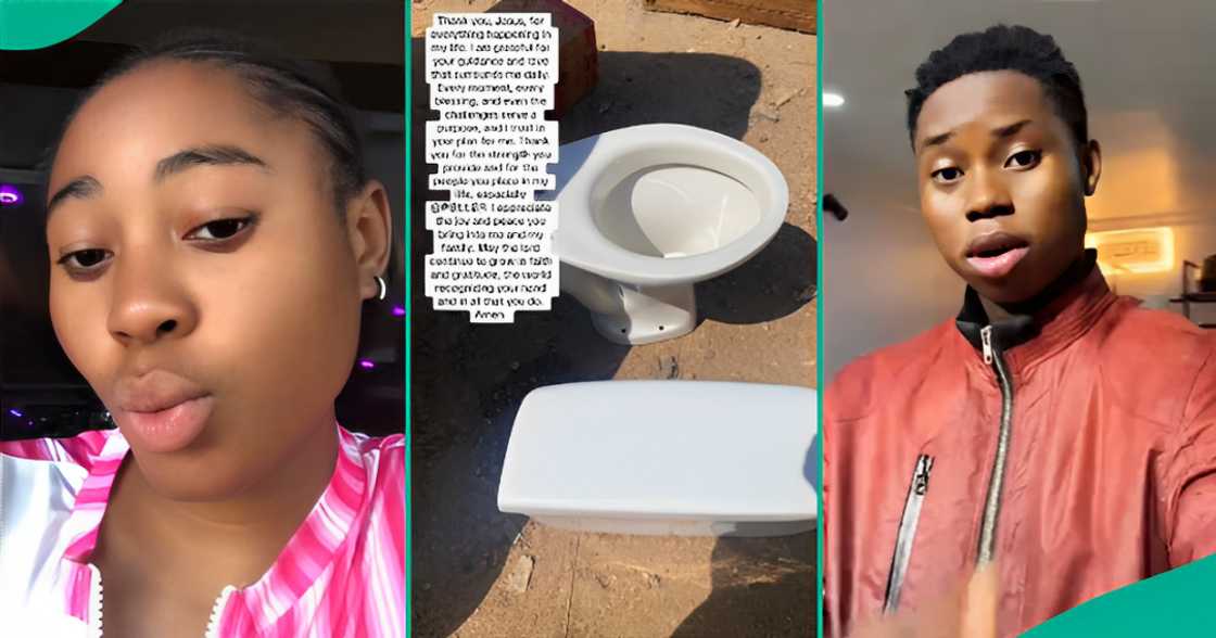 Lady Who Got Money From Peller to Build Toilet in Her Family House Appreciates Him, Shares Evidence