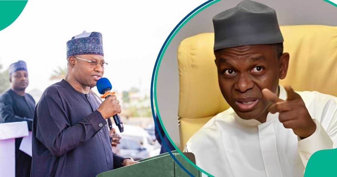 Nasir El-Rufai strongly criticizes Governor Uba Sani, alleging that he siphoned local government funds to the UK and South Africa. Nasir El-Rufai strongly criticizes Governor Uba Sani, alleging that he siphoned local government funds to the UK and South Africa.