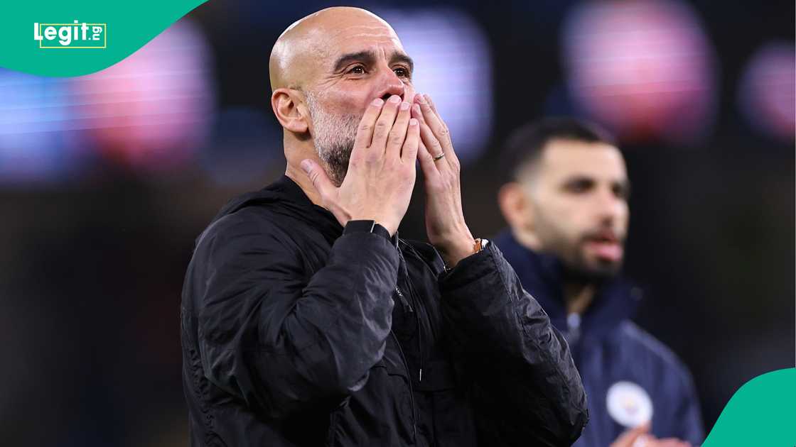 Pep Guardiola, Manchester City, Liverpool, Etihad Stadium, Premier League. Pep Guardiola, Manchester City, Liverpool, Etihad Stadium, Premier League.