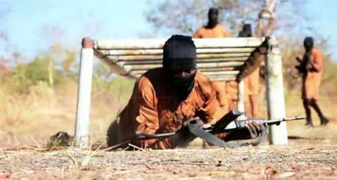 Boko Haram sunyi bidiyo suna kwaikwayon atisayen sojoji Boko Haram sunyi bidiyo suna kwaikwayon atisayen sojoji