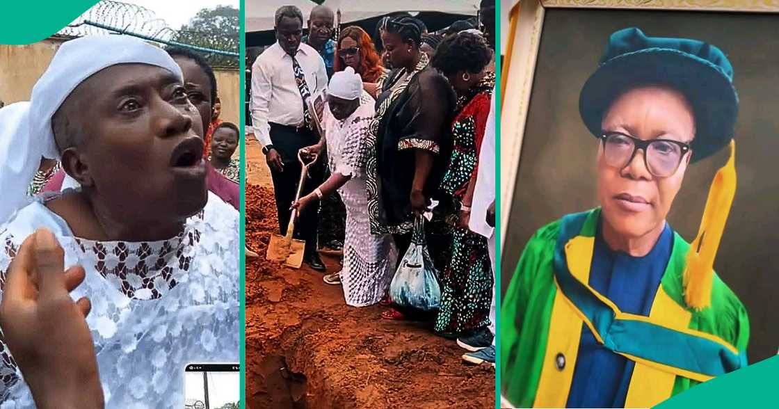 Chinwe Owoh mourns her late husband in a heart-wrenching funeral service Chinwe Owoh mourns her late husband in a heart-wrenching funeral service
