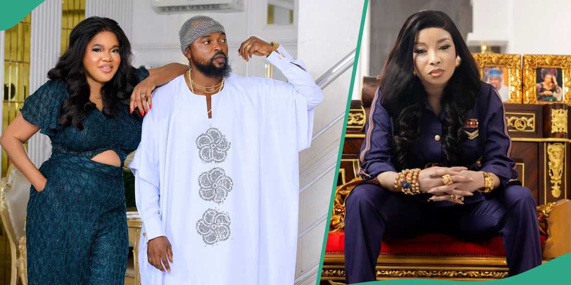 Lizzy Anjorin clears air on dating Kolewole Ajeyemi. Lizzy Anjorin clears air on dating Kolewole Ajeyemi.