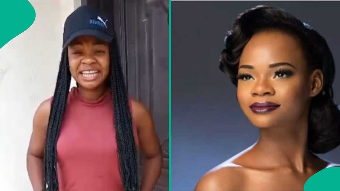 Olajumoke bread seller speaks fluent English few months after starting school.