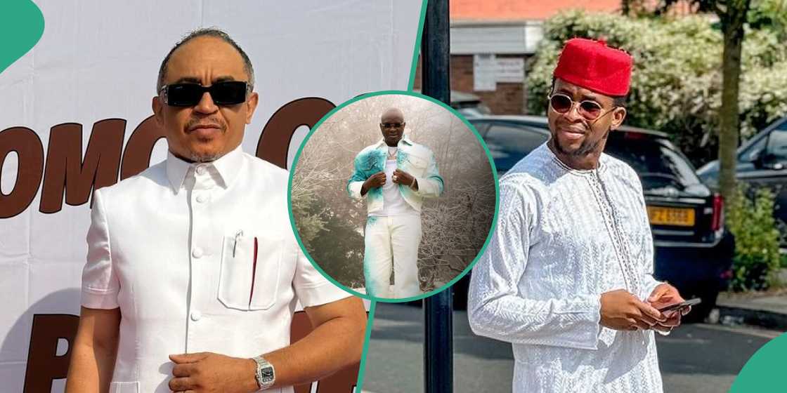 Daddy Freeze makes video for Solomon Buchi.