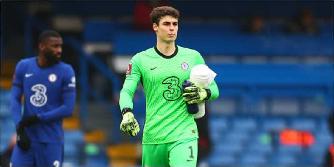 Morcambe urged players to shoot when they get close to Kepa Morcambe urged players to shoot when they get close to Kepa